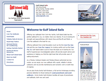 Tablet Screenshot of gisails.com